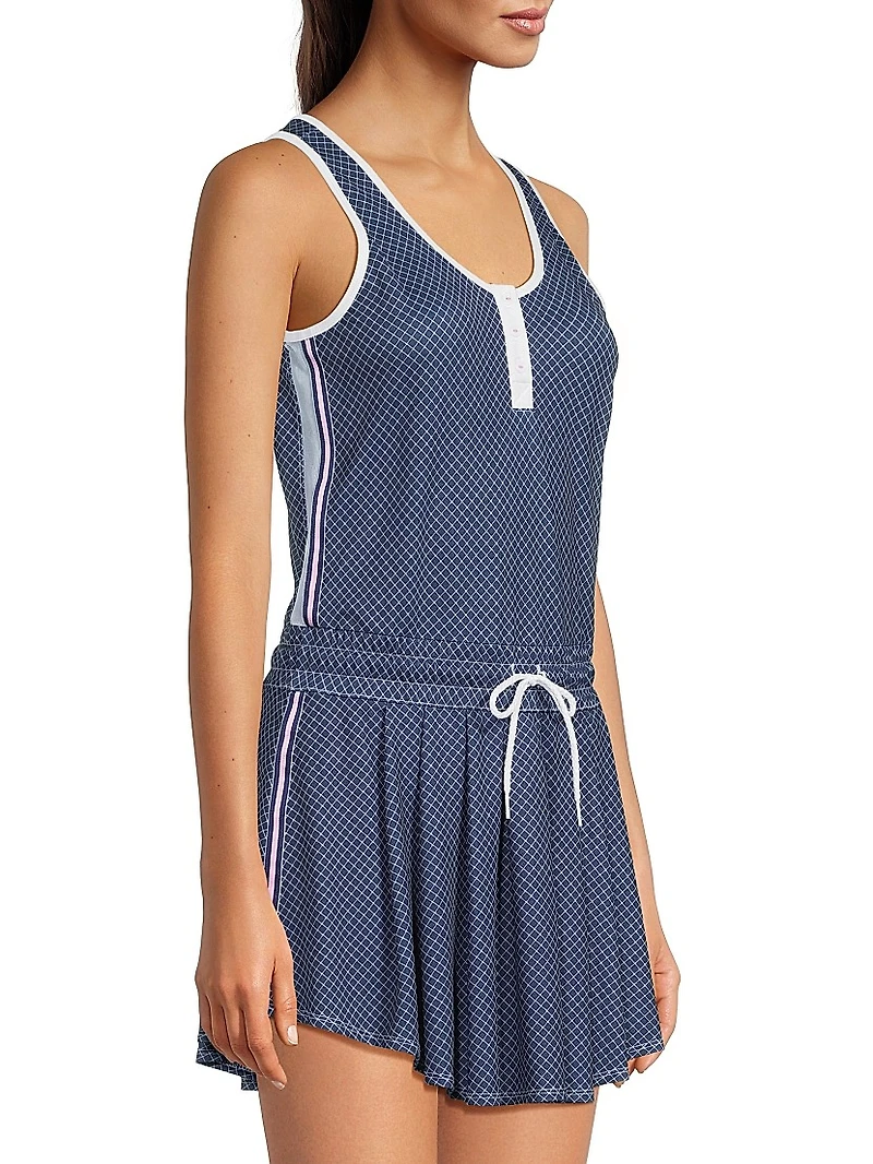 Country Club Plaid Tennis Dress