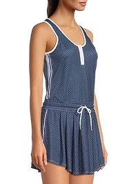 Country Club Plaid Tennis Dress