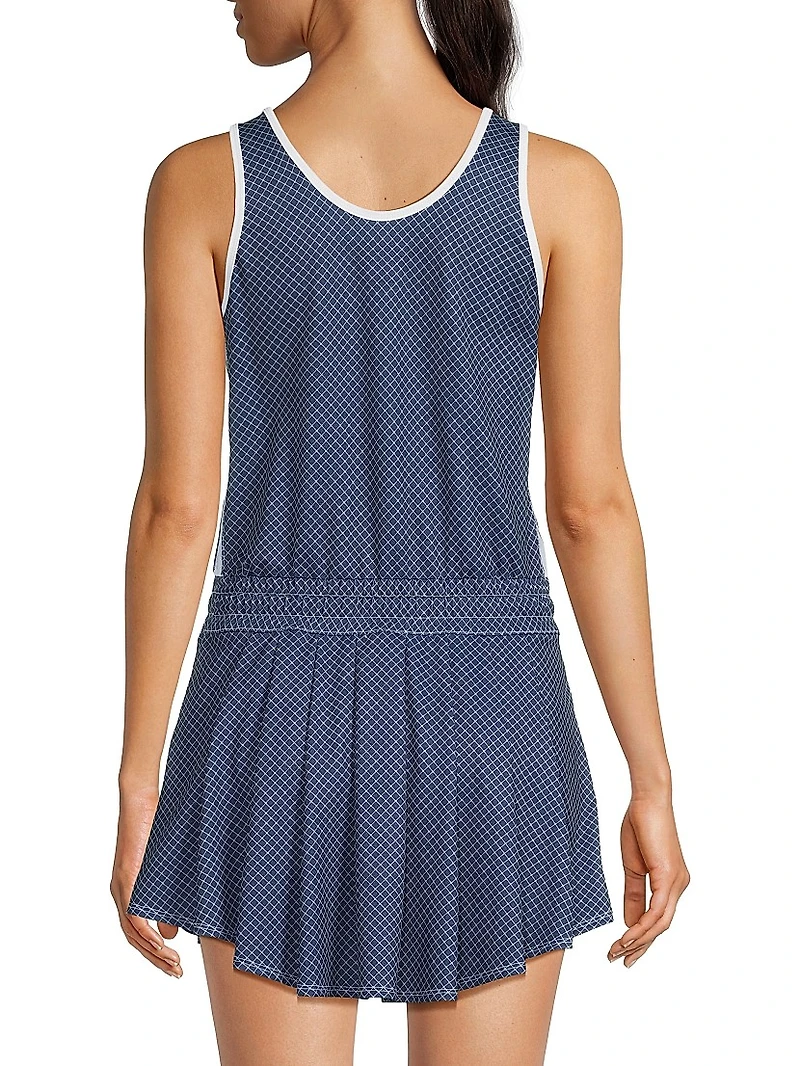 Country Club Plaid Tennis Dress