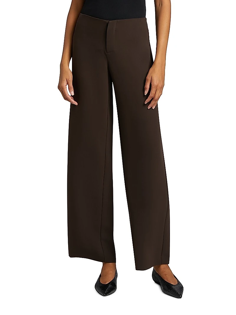 Vida Low-Rise Wide-Leg Pants