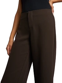 Vida Low-Rise Wide-Leg Pants