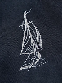 Damani Abstract Twill Wide-Leg Pants