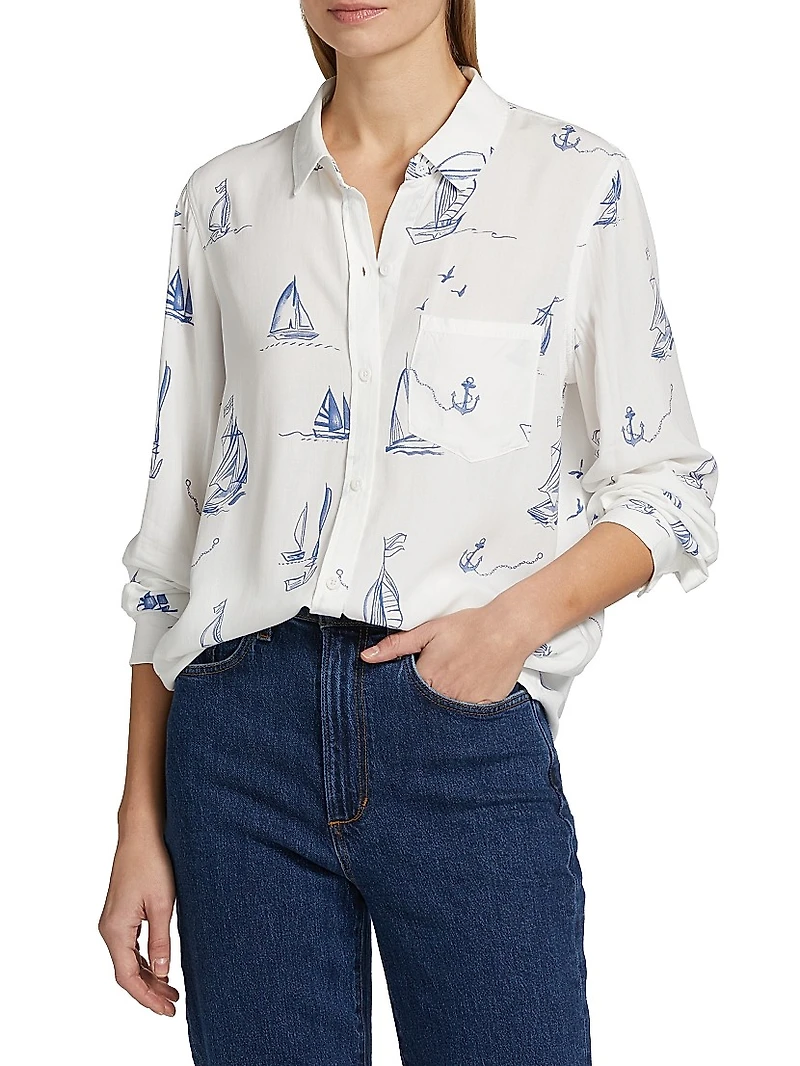 Kathryn Abstract Shirt