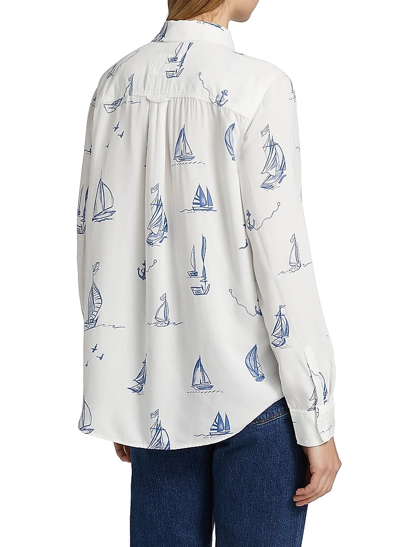 Kathryn Abstract Shirt