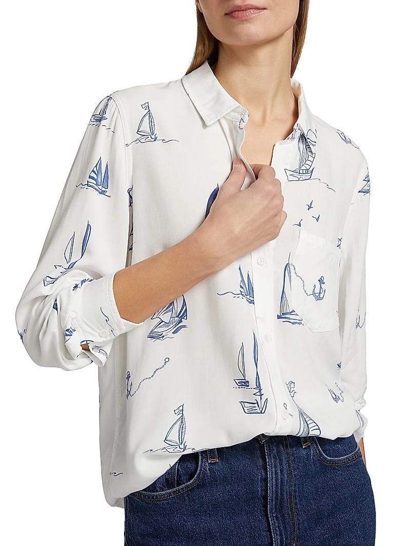 Kathryn Abstract Shirt