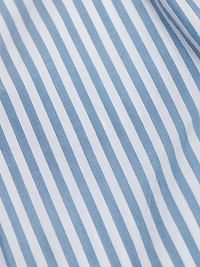 Emmie Striped Cotton Wide-Leg Pants