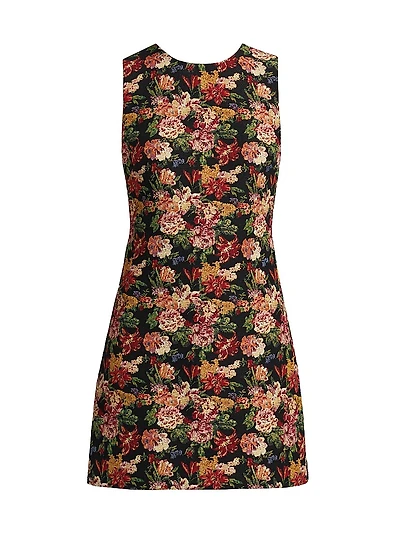 Coley Floral Slim-Fit Minidress