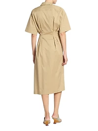 Delicky Wrap Shirtdress