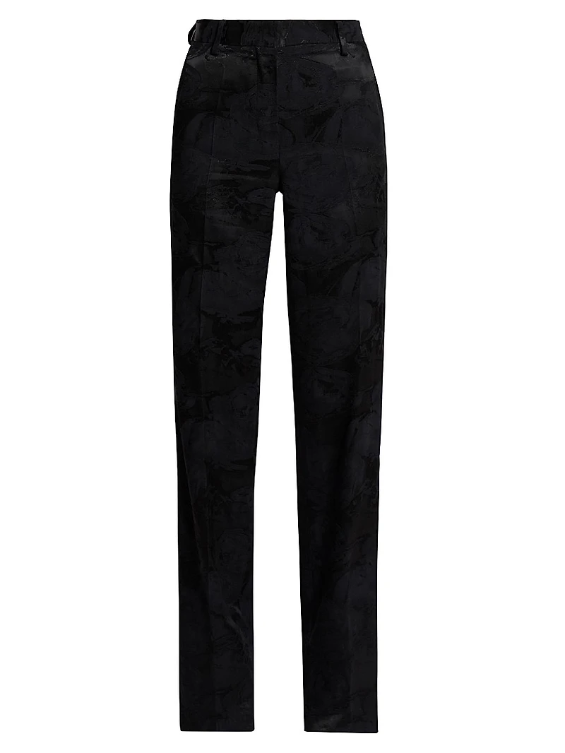 Pulla Floral Jacquard Pants