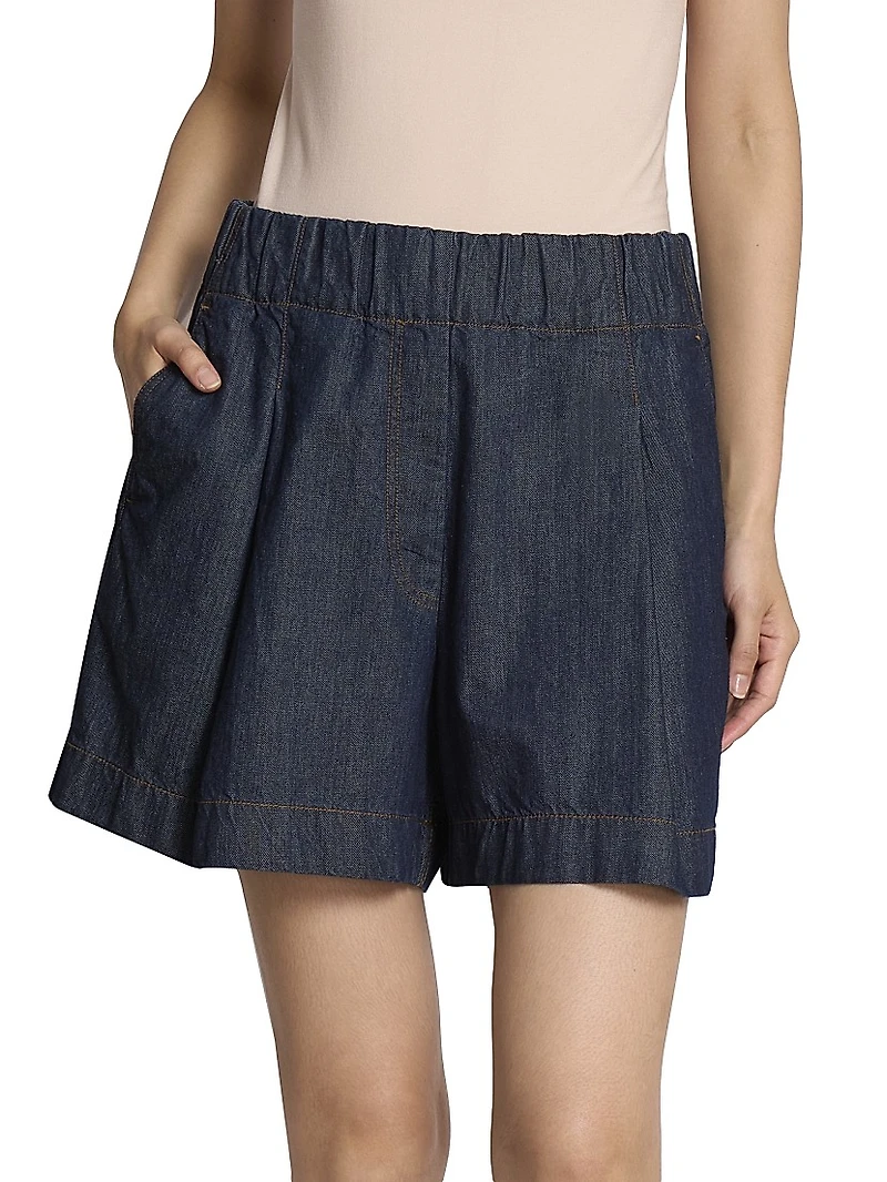 Pila Relaxed Denim Shorts