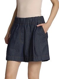 Pila Relaxed Denim Shorts