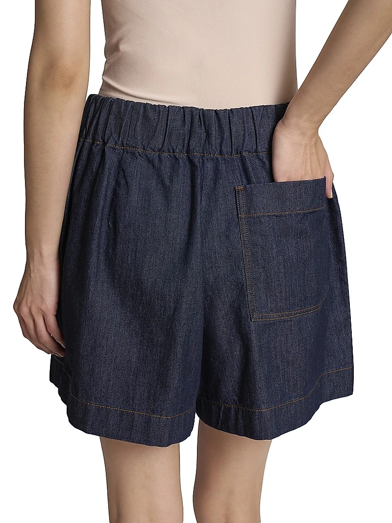 Pila Relaxed Denim Shorts