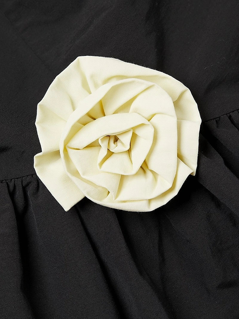 Neroni Rosette-Waist Midi Dress