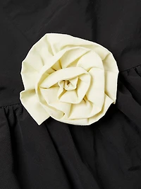 Neroni Rosette-Waist Midi Dress