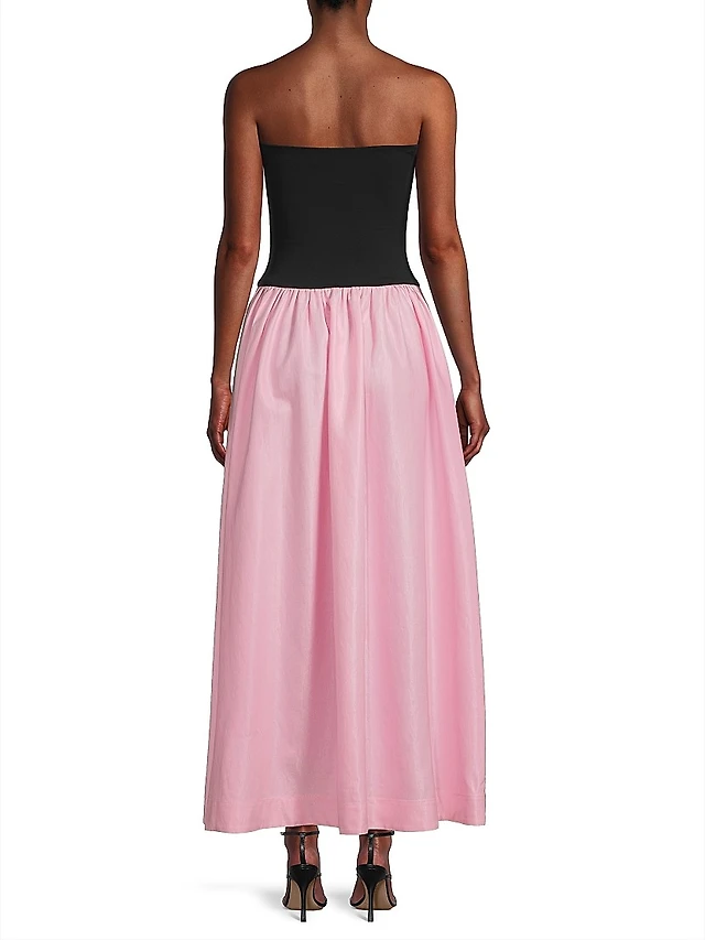 Altar'd State Paityn Floral Strapless Maxi Dress | The Summit