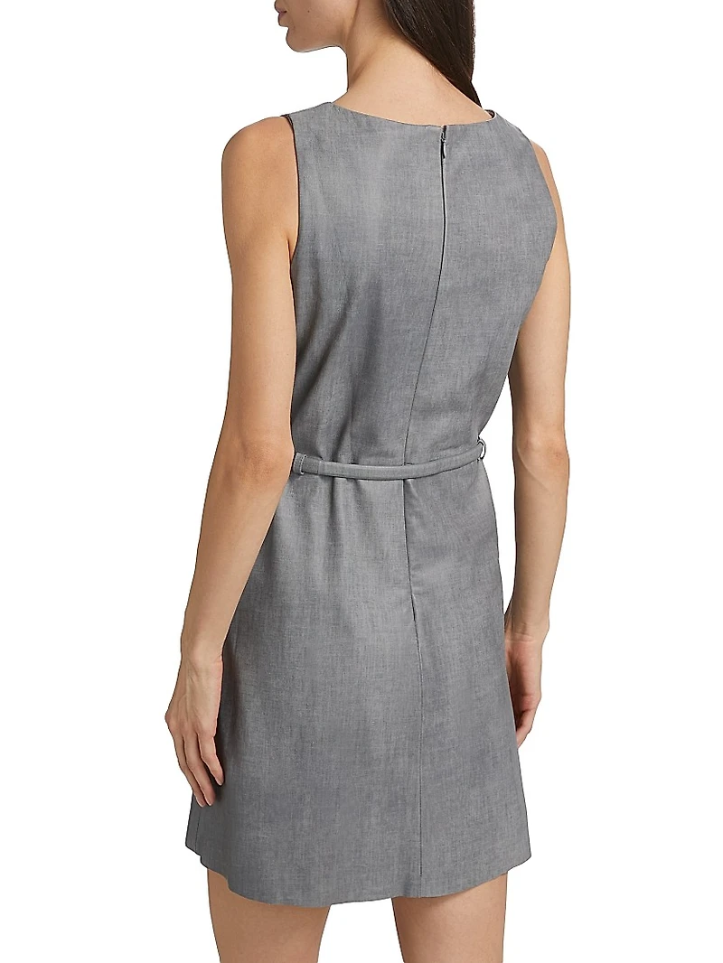 Hilma Leather Minidress