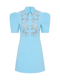 Skye Stretch-Crepe Minidress