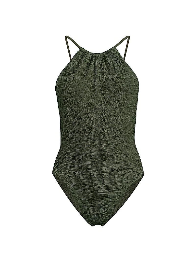Portia V-Back One-Piece Swimsuit