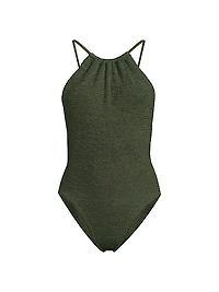 Portia V-Back One-Piece Swimsuit