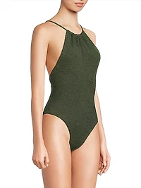 Portia V-Back One-Piece Swimsuit