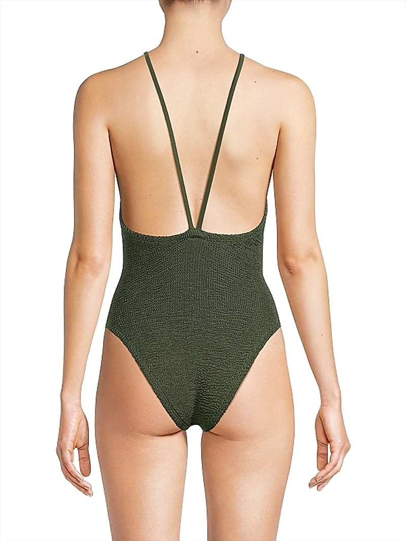 Portia V-Back One-Piece Swimsuit