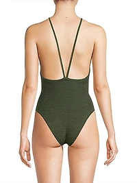 Portia V-Back One-Piece Swimsuit