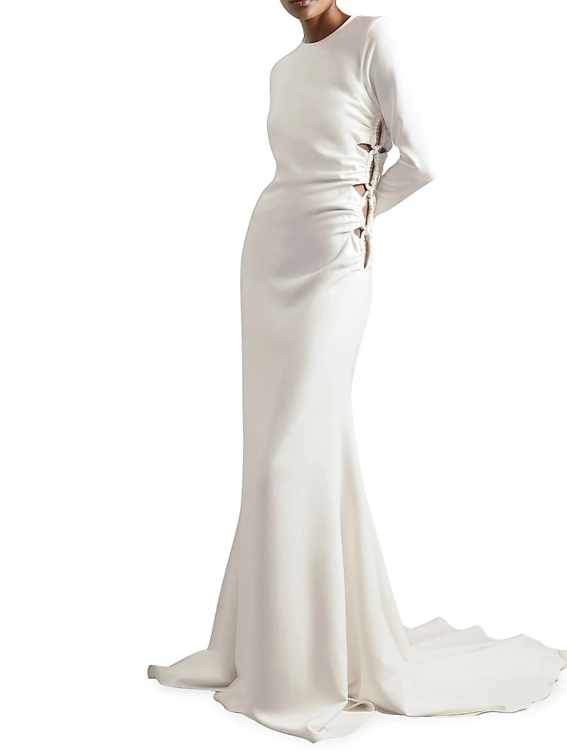 Lorna Ruched Gown