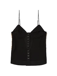 Preston Embellished Corset Top