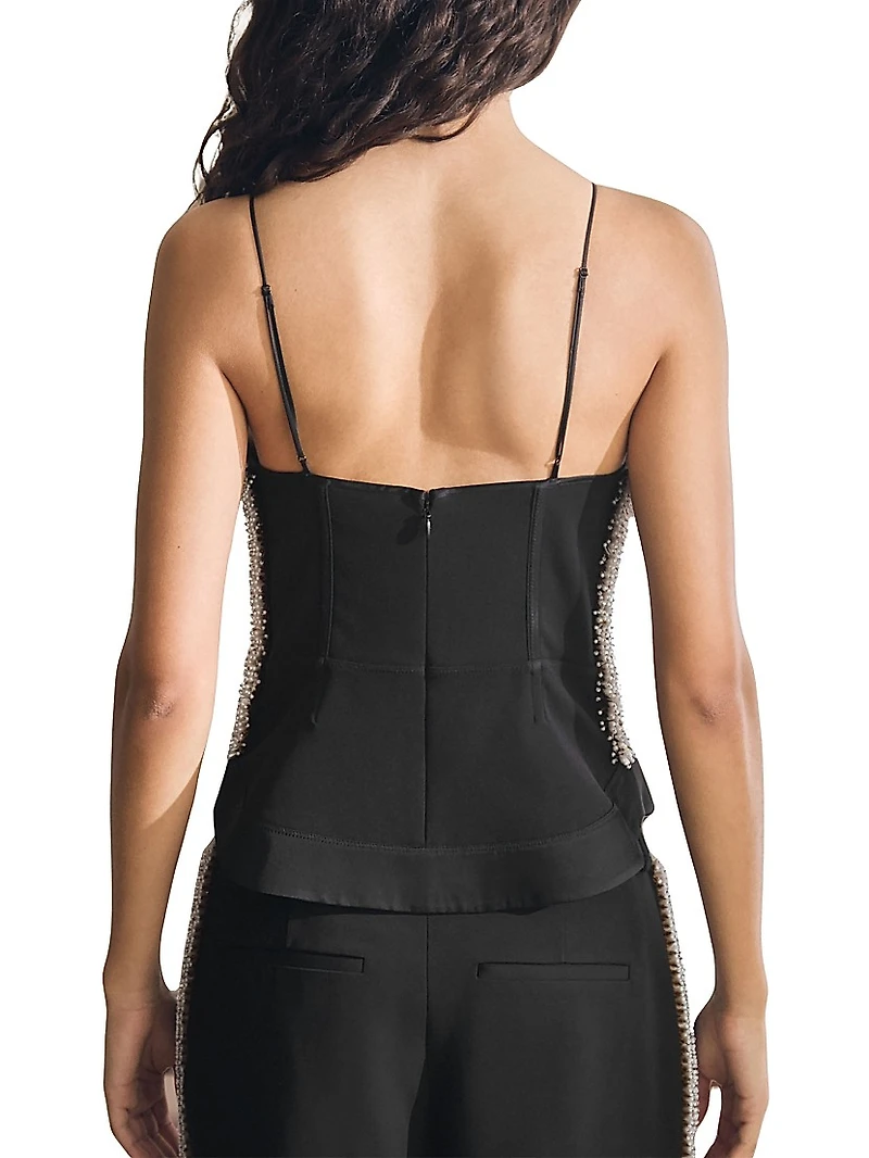 Preston Embellished Corset Top