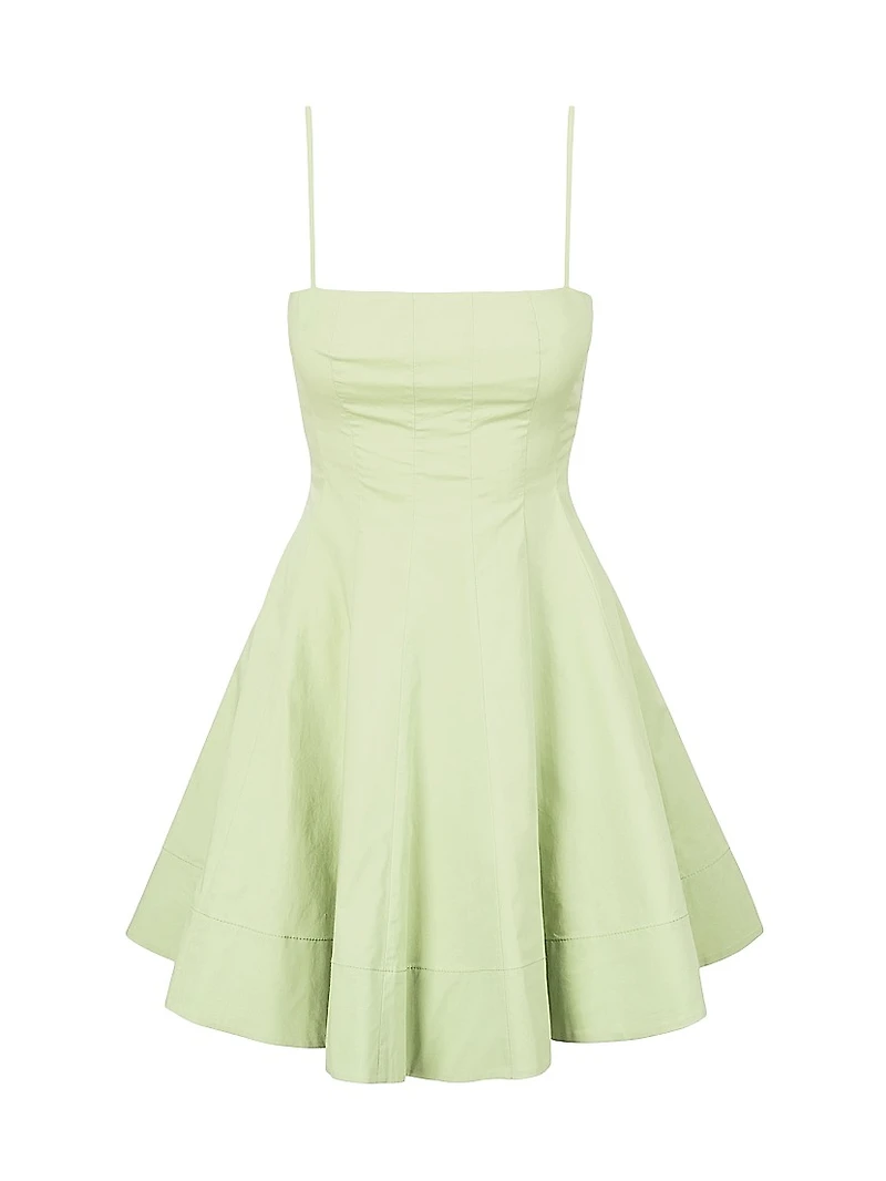 Wylie Stretch-Cotton Minidress