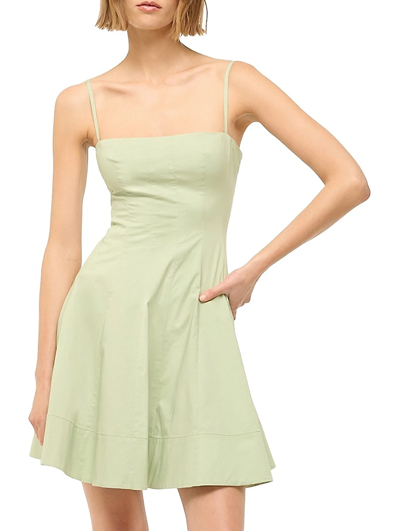 Wylie Stretch-Cotton Minidress