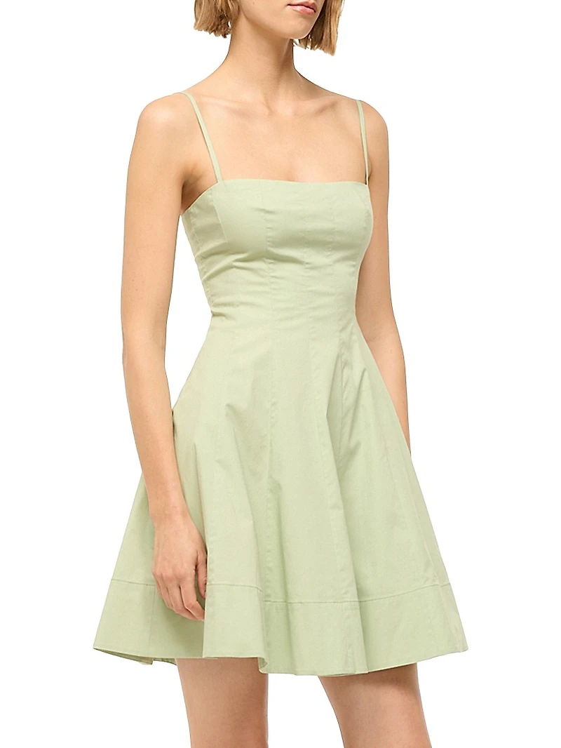 Wylie Stretch-Cotton Minidress