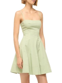 Wylie Stretch-Cotton Minidress