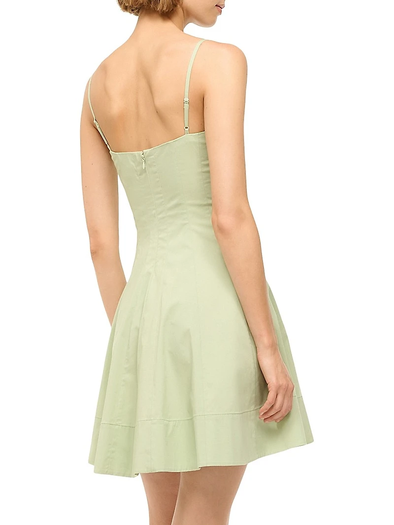 Wylie Stretch-Cotton Minidress