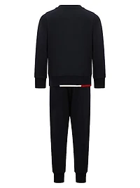 Little Boy's & Sweatsuit Set Cotton