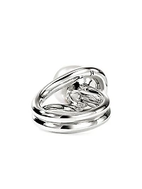 Surf Sterling Silver & Freshwater Pearl Ring