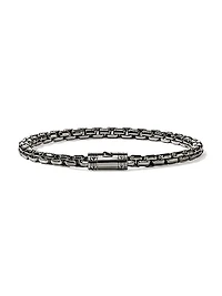 Sterling Silver Box-Chain Bracelet/4.8MM
