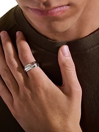 Icon Sterling Silver Band