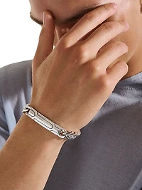 Icon Sterling Silver Bracelet