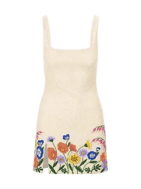Le Sable Beaded Minidress