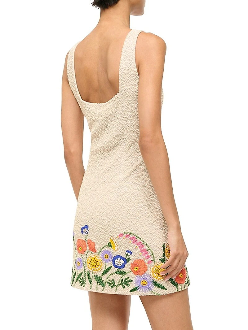 Le Sable Beaded Minidress