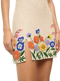 Le Sable Beaded Minidress