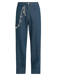 Relaxed Trompe L'oeil Jeans