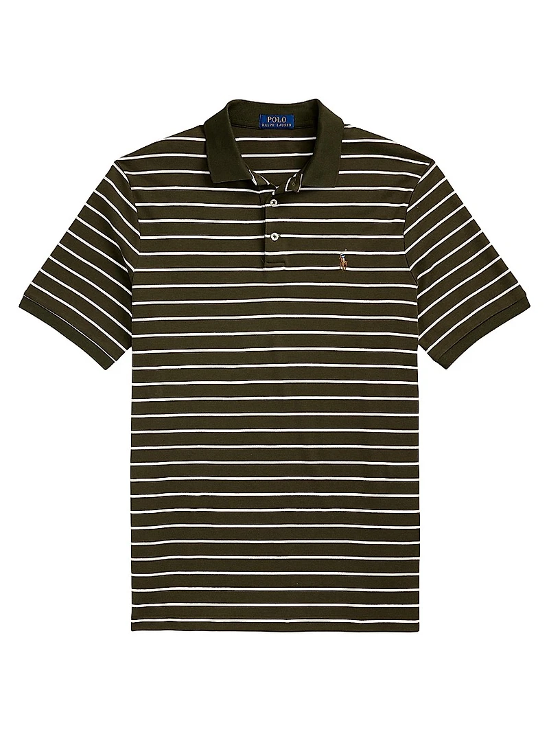 Classic-Fit Soft Cotton Polo Shirt