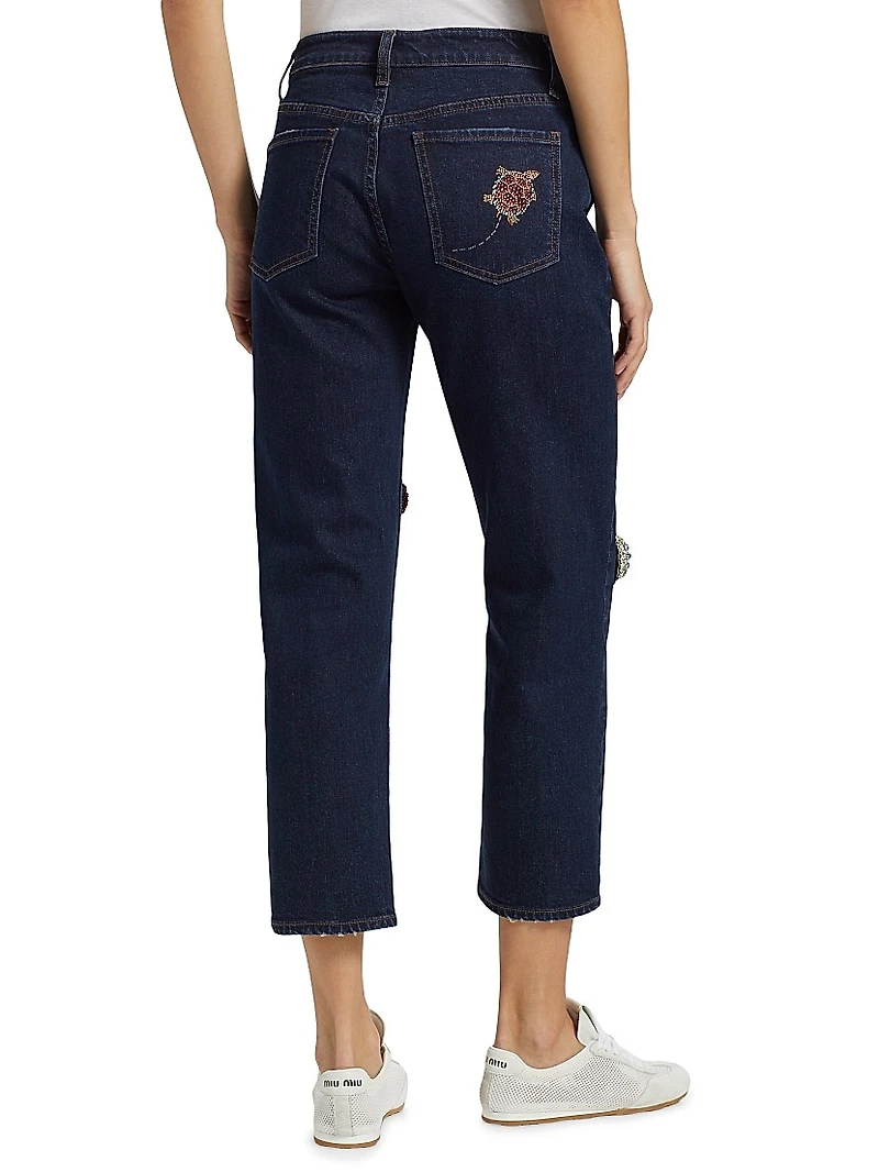 Turtle Time' Boyfriend Jeans