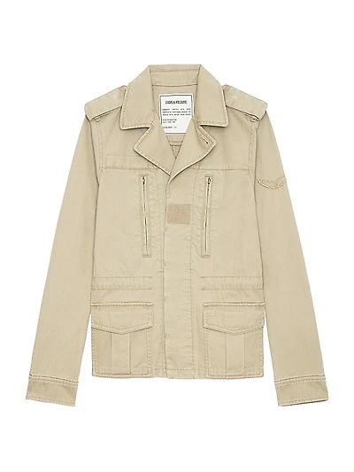 Klimi Cotton Military Jacket