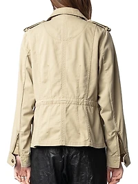 Klimi Cotton Military Jacket