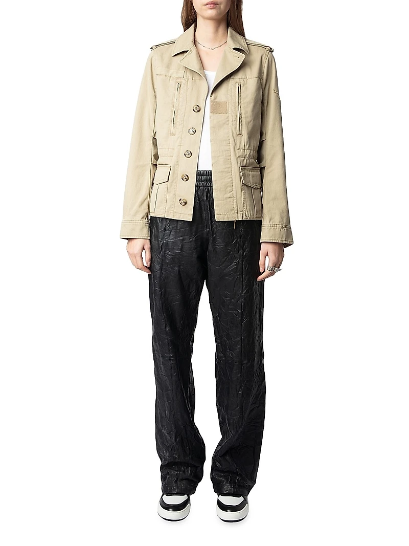 Klimi Cotton Military Jacket