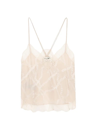 Cabri Jac Chaines Silk Camisole