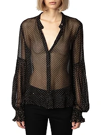 Tandy Mousseline Sparkle Blouse